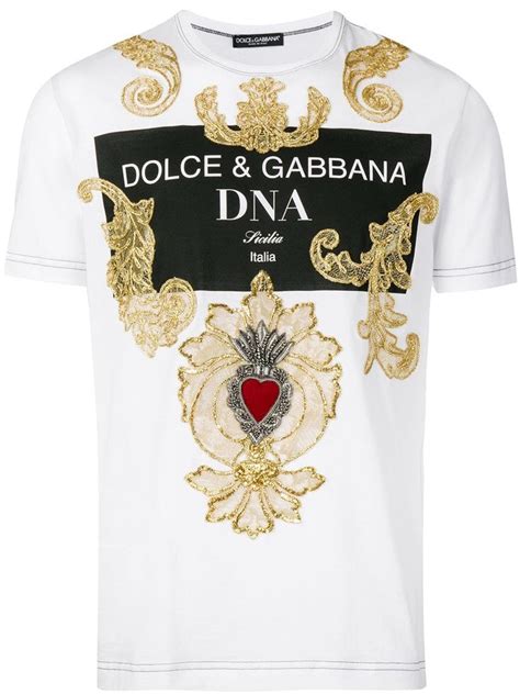 dolce gabbana mens t shirt|Dolce & Gabbana t shirt sale.